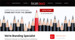 Desktop Screenshot of iscan360.com